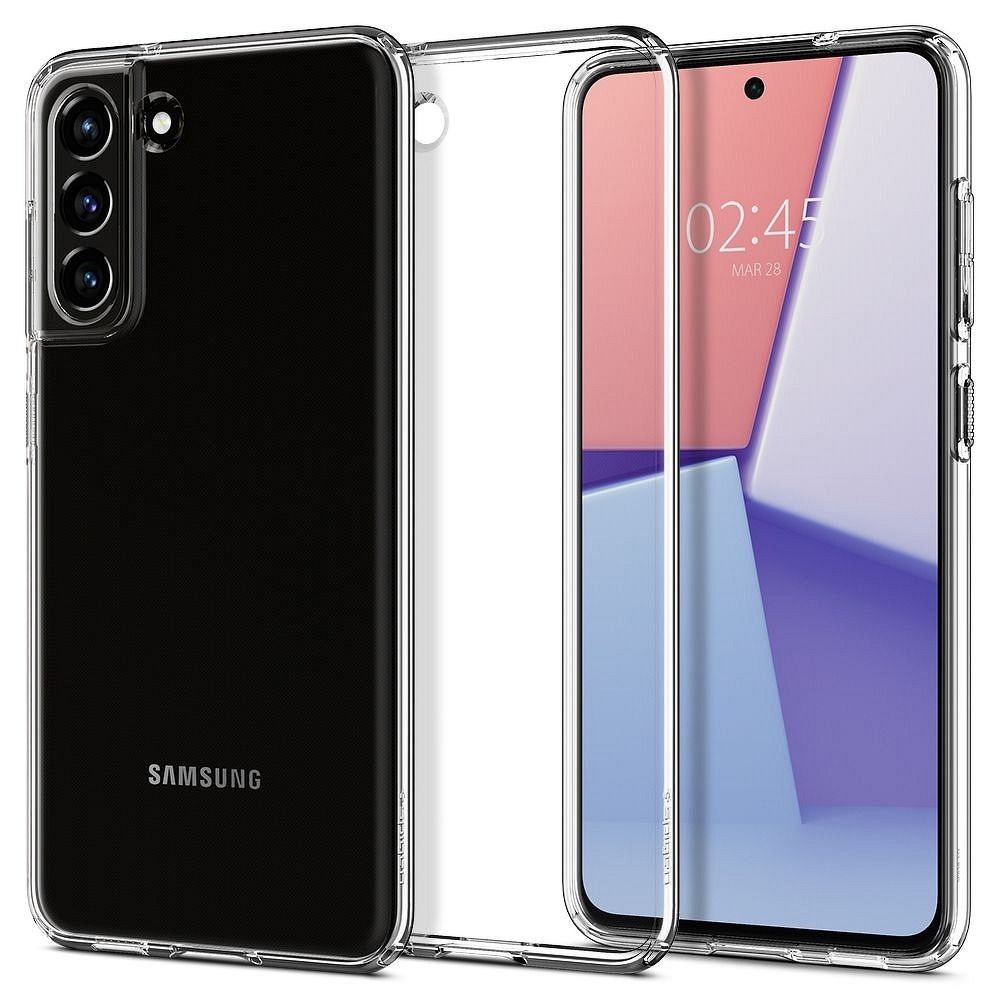 SPIGEN Liquid Crystal tok SAMSUNG S21 FE – kristálytiszta