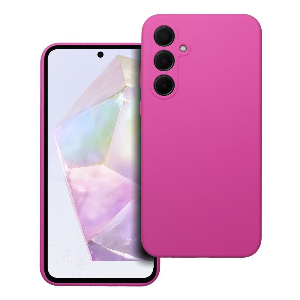 SILIKON 2mm tok SAMSUNG A35 5G rózsaszín