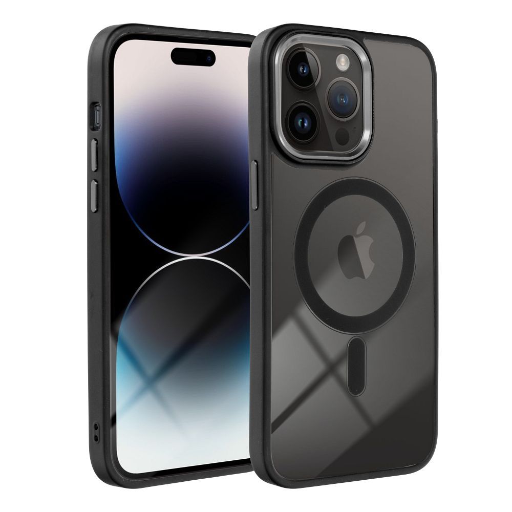 COLOR EDGE MAG COVER tok, MagSafe kompatibilis IPHONE 16 Pro Max-hoz, fekete
