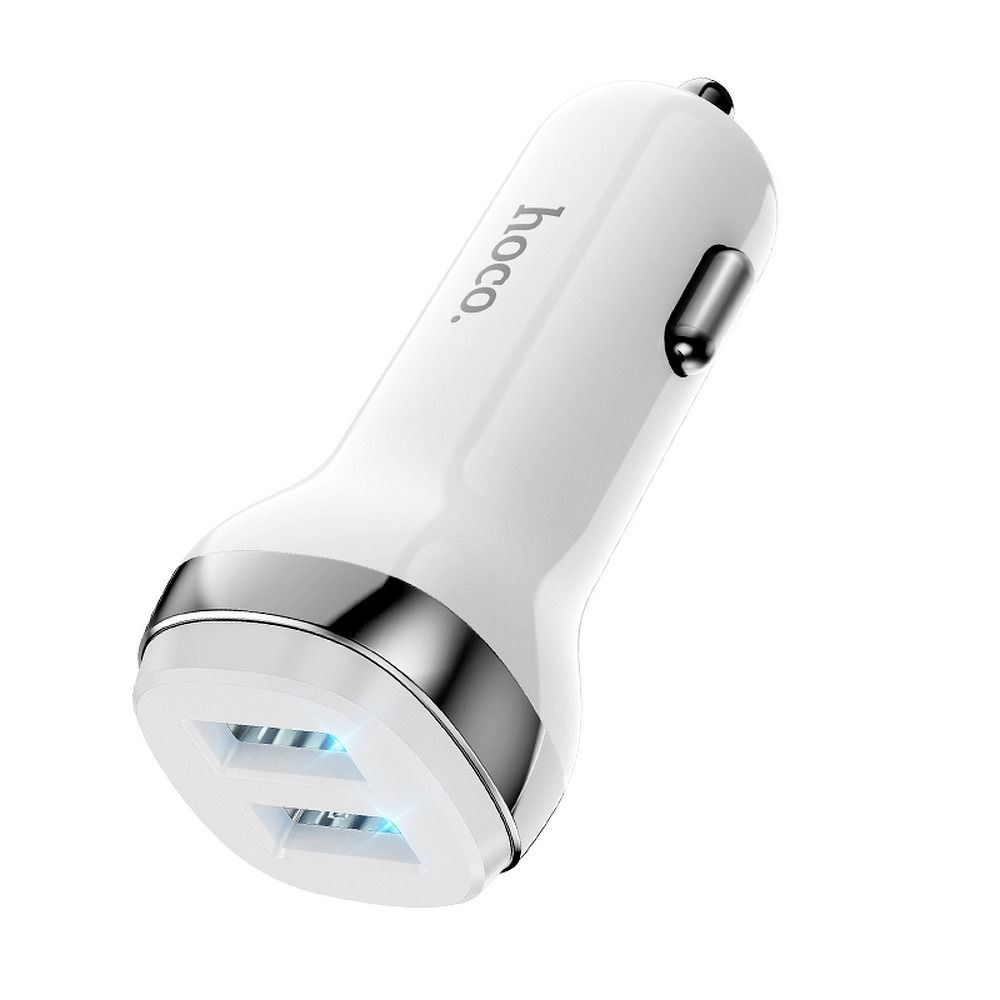 HOCO car charger 2 x USB 2,4A Superior Z40 white