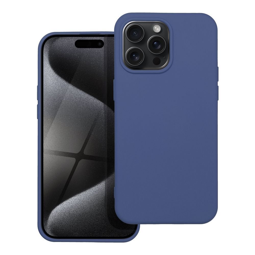 SILIKON tok IPHONE 15 Pro Max kék