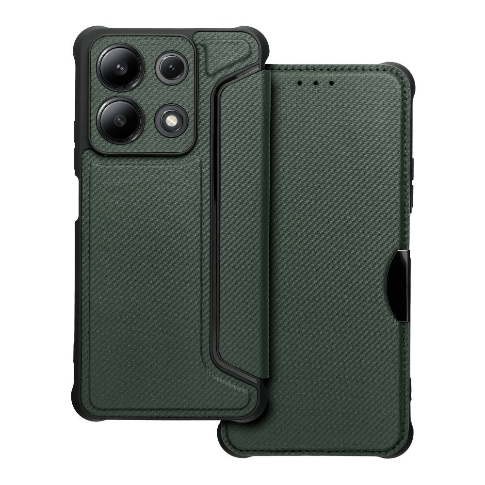 RAZOR Book for XIAOMI Redmi Note 13 4G sötétzöld