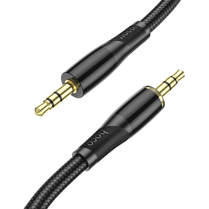 HOCO AUX kábel Jack 3,5 mm – Jack 3,5 mm UPA25 1 m fekete