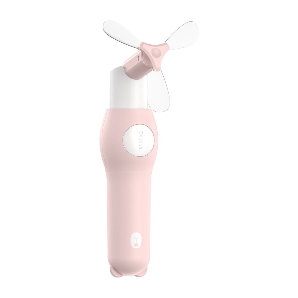 BASEUS fan Tricolor bear Folding pink CXZD-A04