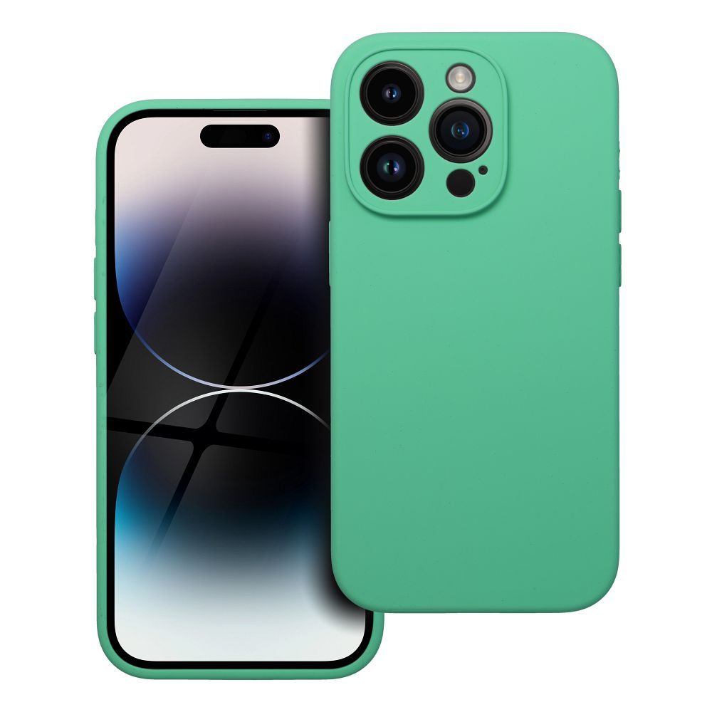 SILIKON 2mm tok IPHONE 14 Pro menta