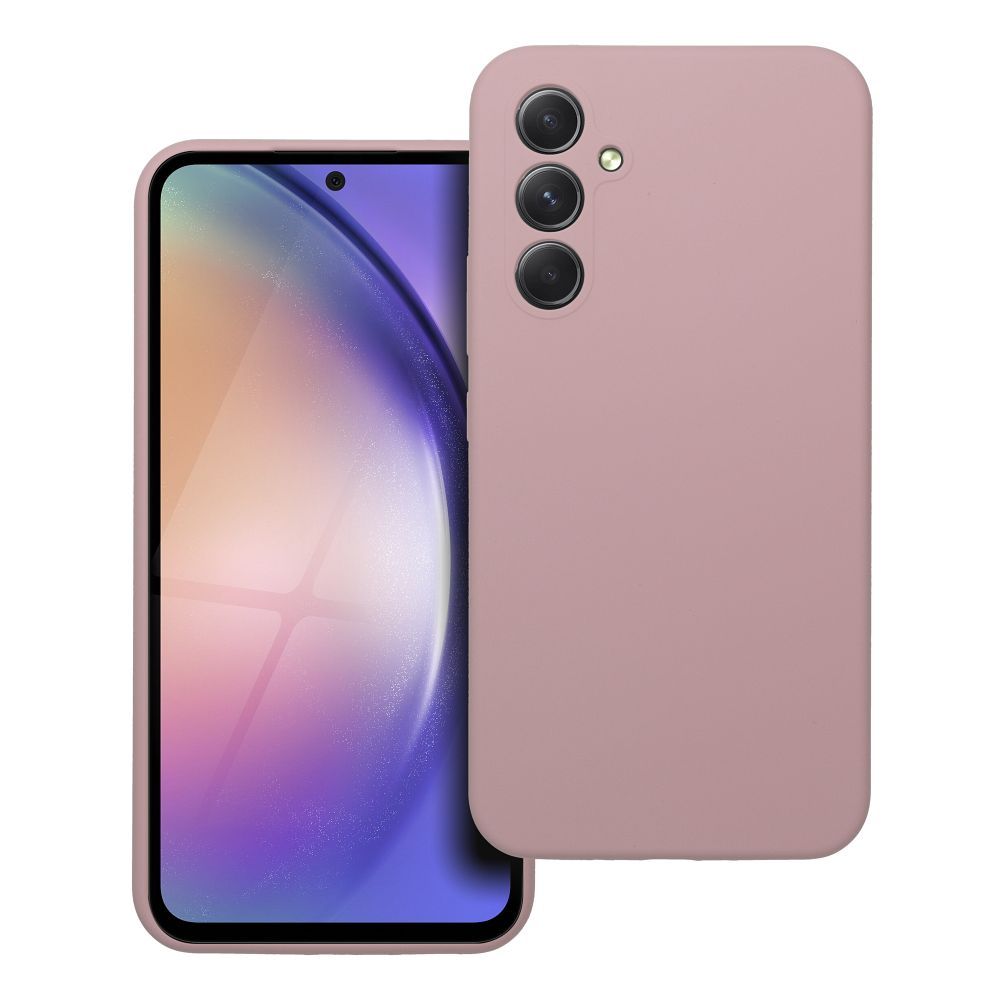 SILIKON 2mm tok SAMSUNG A54 5G homok rózsaszín