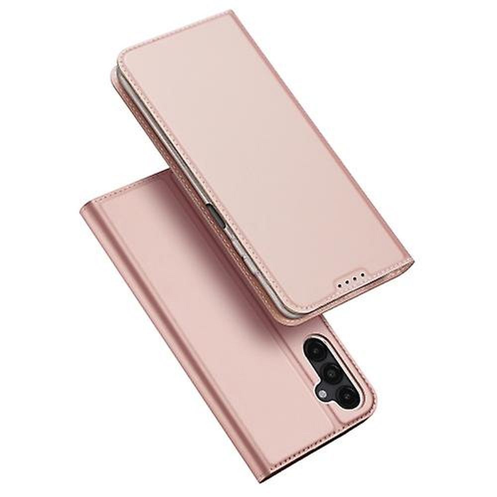 DUX DUCIS bőrtok SKIN PRO SAMSUNG A15 5G rózsaszín