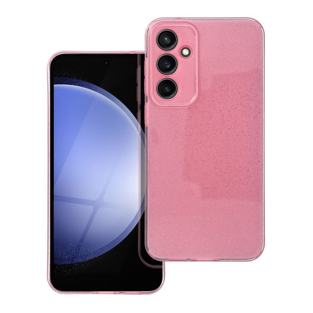CLEAR CASE 2 mm BLINK for SAMSUNG S23 FE pink