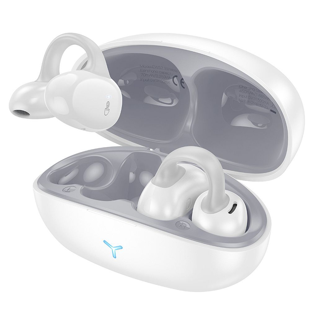 HOCO vezeték nélküli bluetooth fülhallgató TWS EW57 fehér