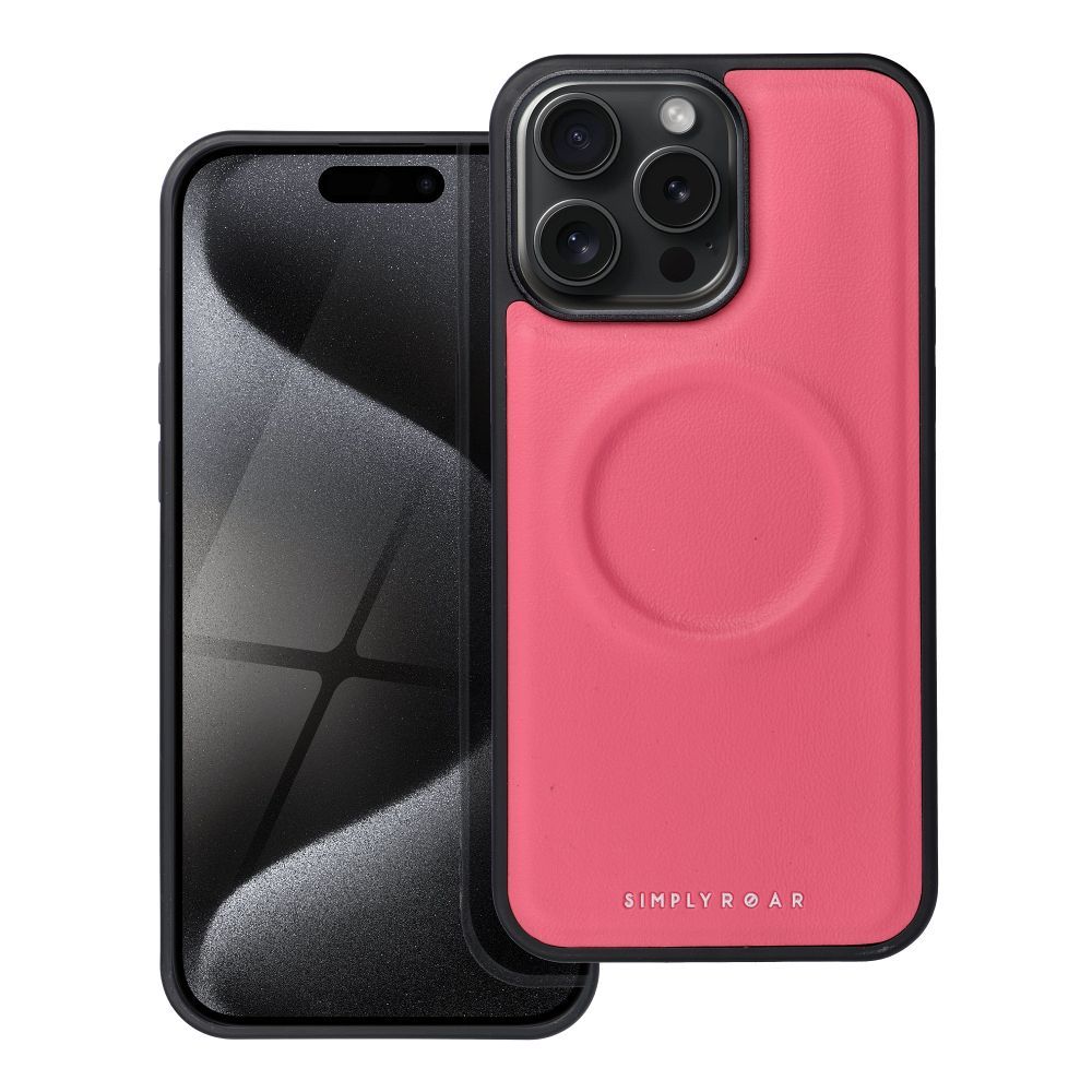 Roar Mag Morning Case – iPhone 15 Pro Max forró rózsaszín