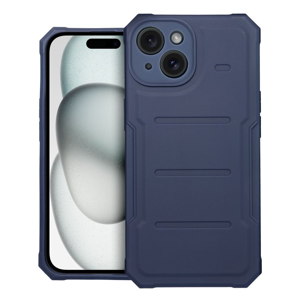 Nehéz teherbírású tok IPHONE 15 navy blue