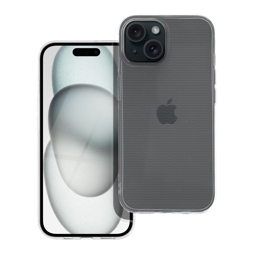 CLEAR case 2 mm BOX for IPHONE 15 transparent