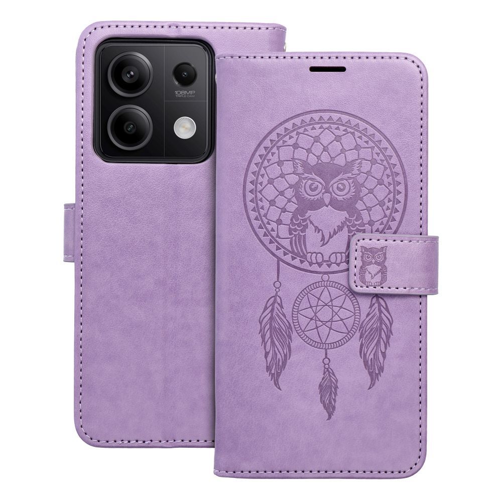 MEZZO könyvtok XIAOMI Redmi Note 13 5G álomfogó lila