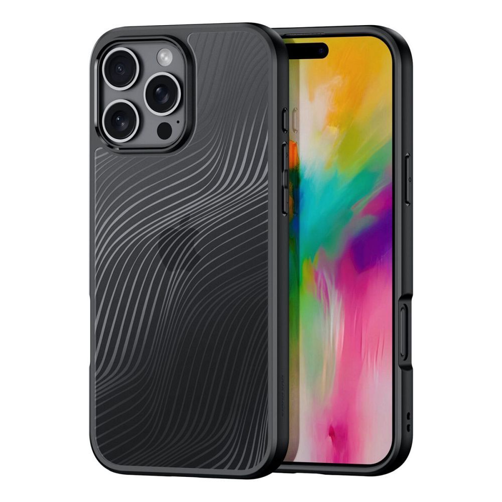 DUX DUCIS AIMO MAG tok MagSafe kompatibilis IPHONE 16 Pro-hoz fekete