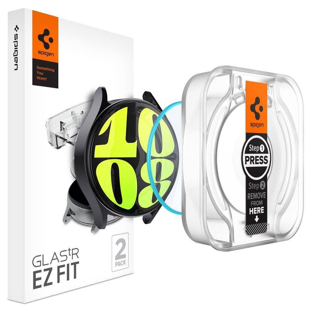 SPIGEN GLAS.TR ”EZ-FIT” edzett üveg 2-db SAMSUNG Watch 7 (44 MM) tiszta