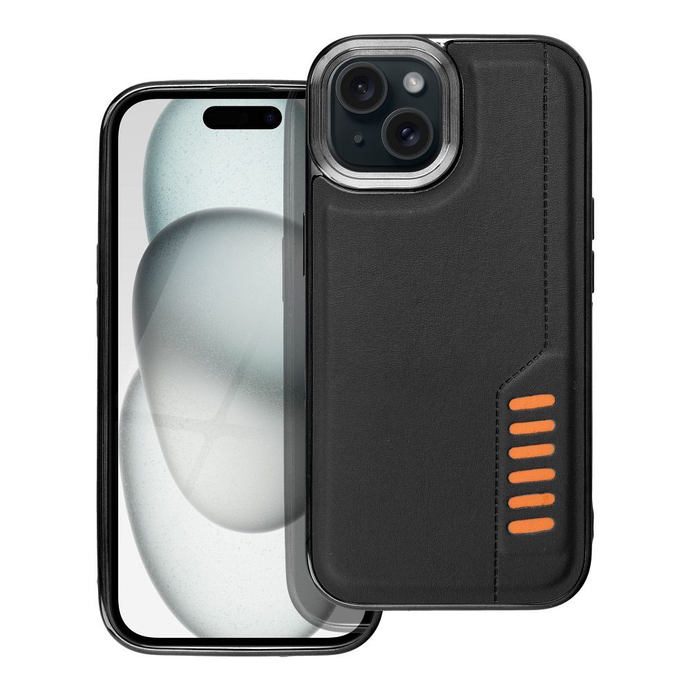 MILANO tok IPHONE 15-höz fekete