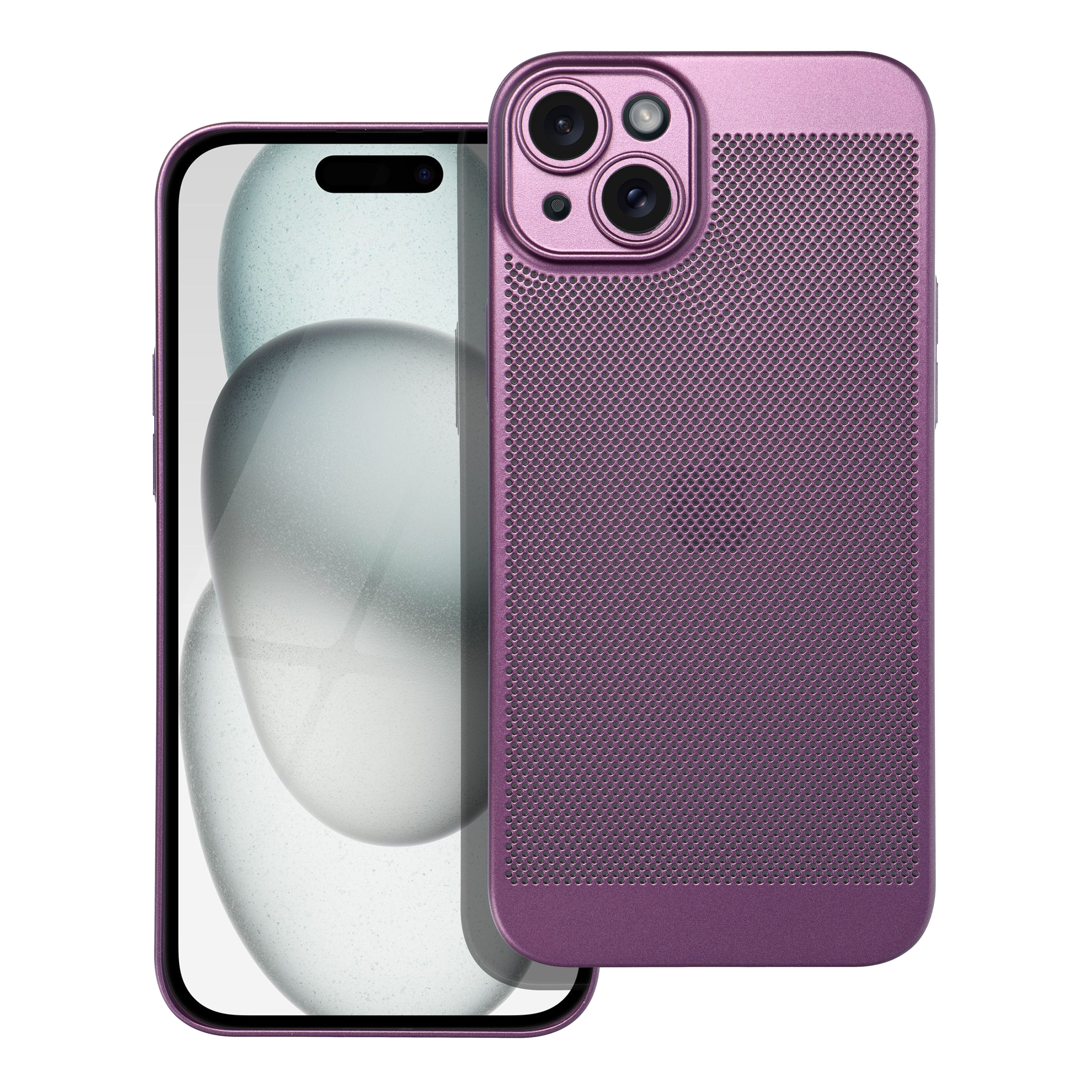 BREEZY case for IPHONE 15 Plus purple