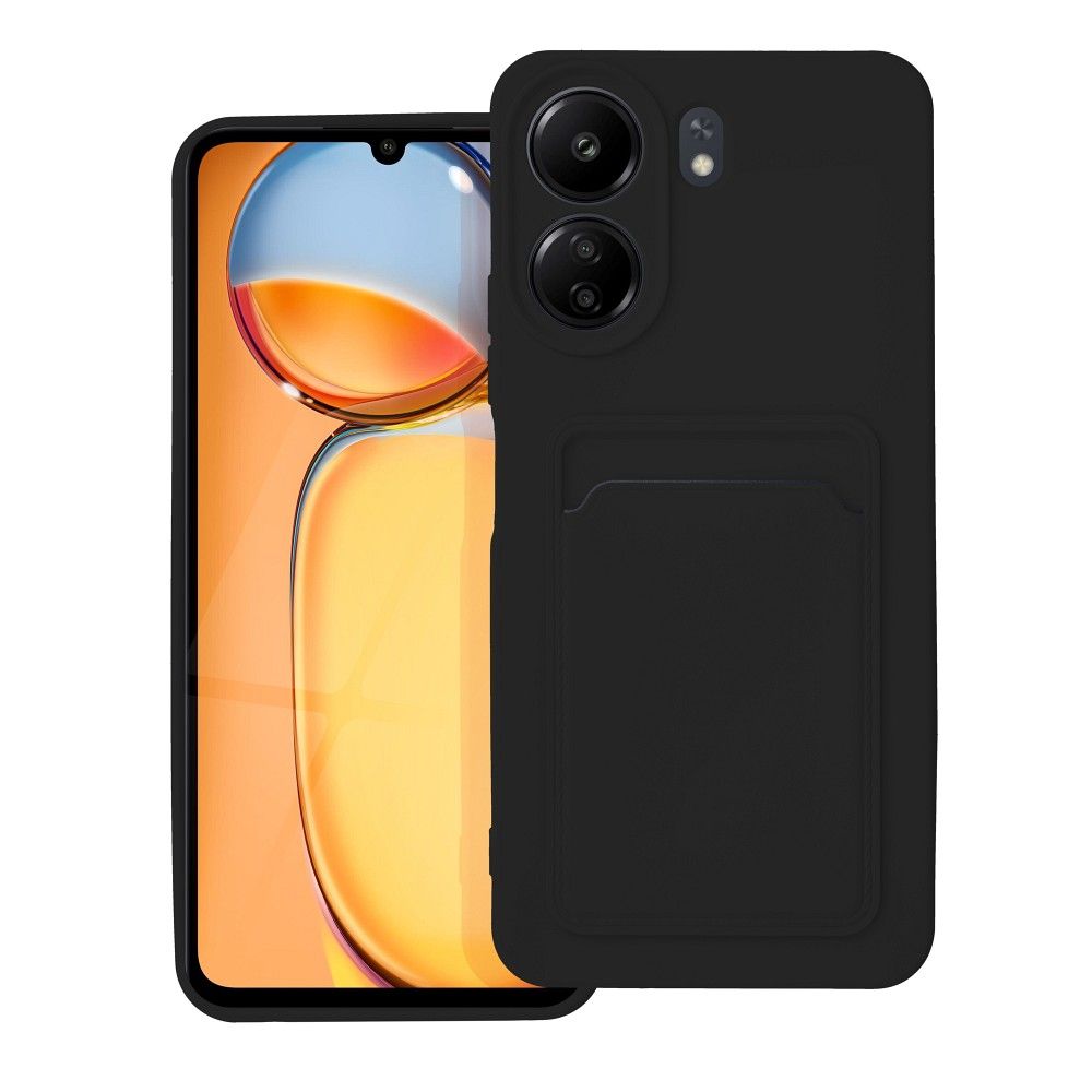 CARD case for XIAOMI Redmi 13C / POCO C65 black
