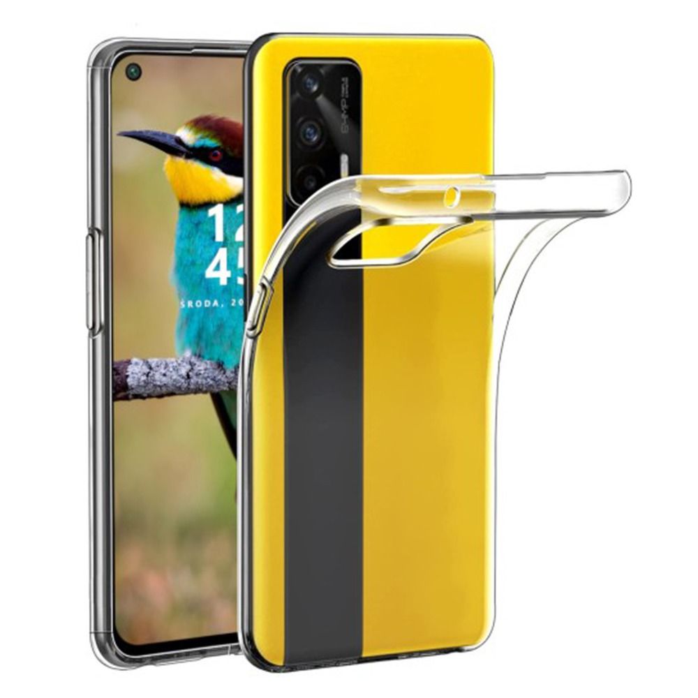 ULTRA SLIM 0,5 mm Hátsó Tok REALME C31-hez, Átlátszó
