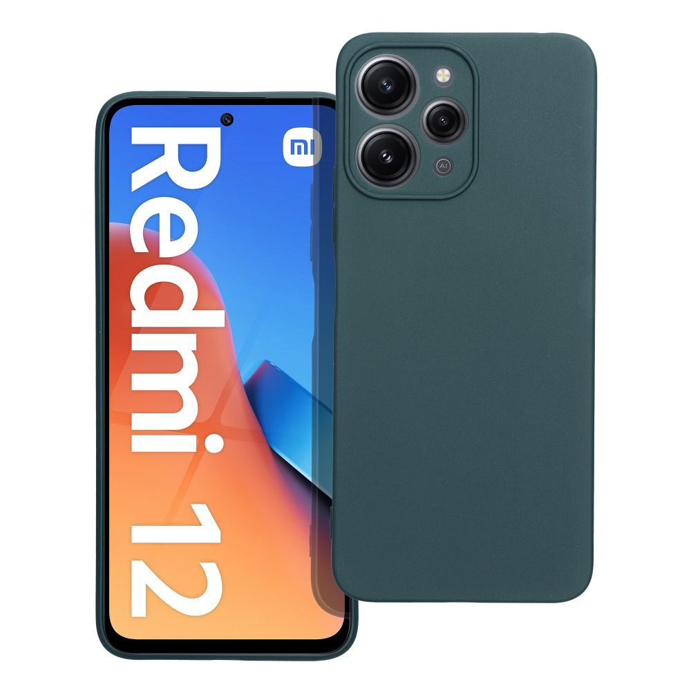 MATT tok XIAOMI Redmi 12 4G / Redmi 12 5G sötétzöld