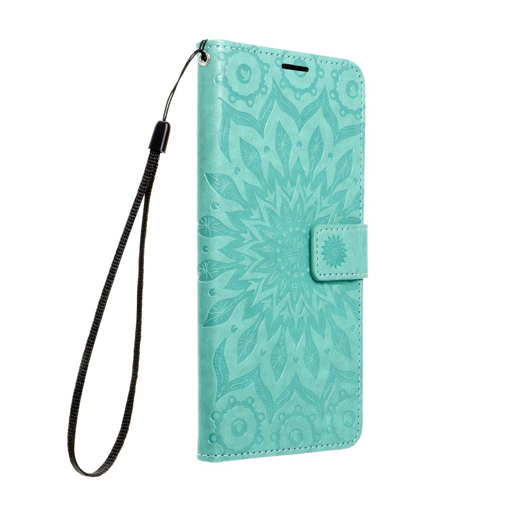 MEZZO könyvtok IPHONE 16 Pro mandala zöld