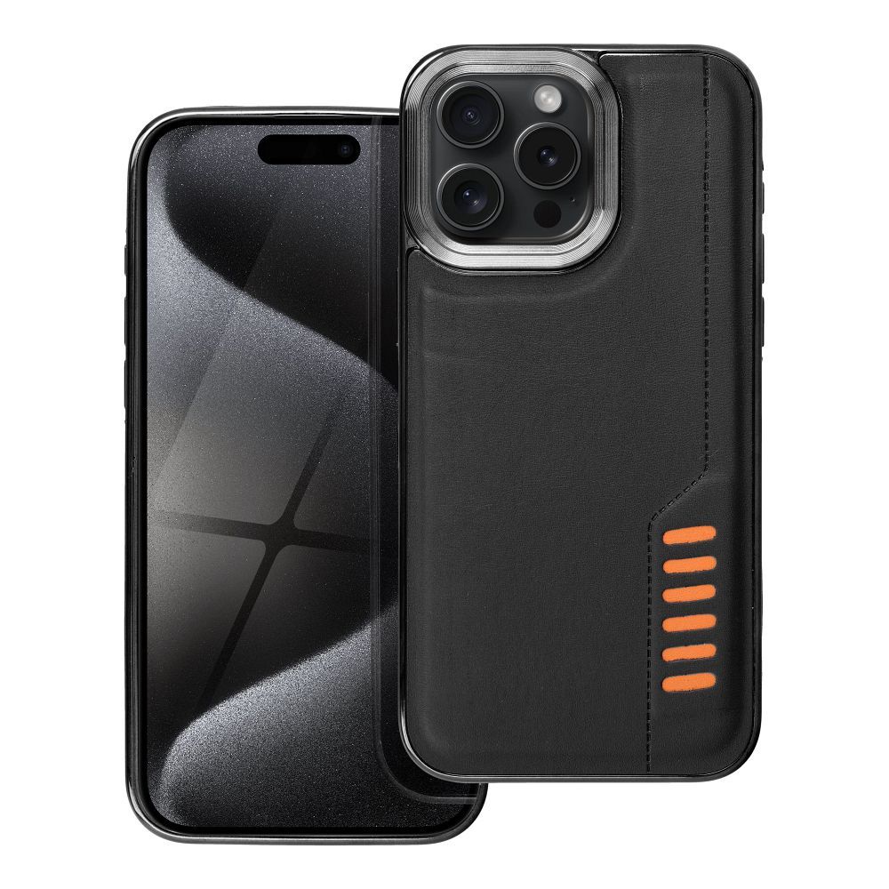 MILANO tok IPHONE 15 Pro Max fekete