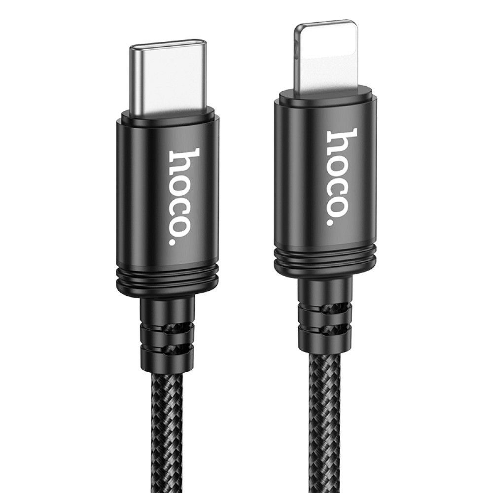 HOCO Type C – Lightning PD 20W X91 kábel 3 m fekete