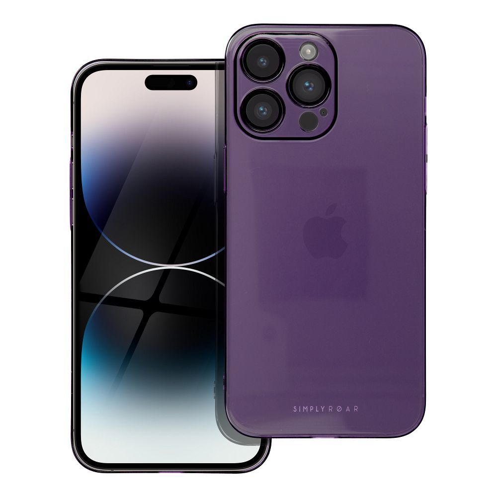 Roar Pure Simple Fit Case – iPhone 14 Pro Max lila