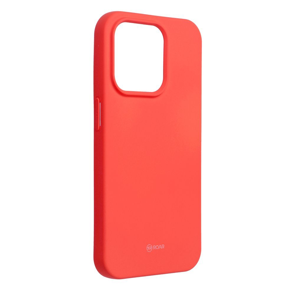 Roar Színes Zselé Tok – iPhone 15 Pro barack rózsaszín
