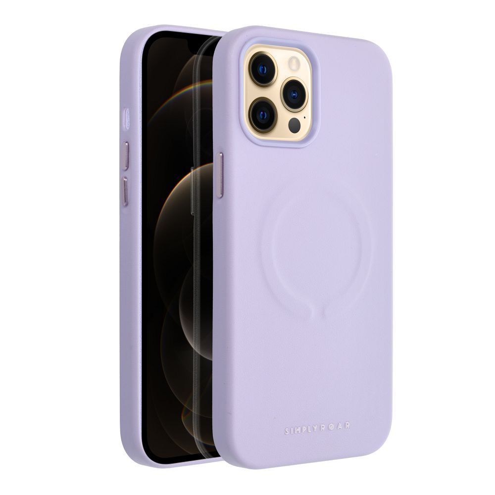 Roar Leather Mag Case – iPhone 12 Pro Max lila