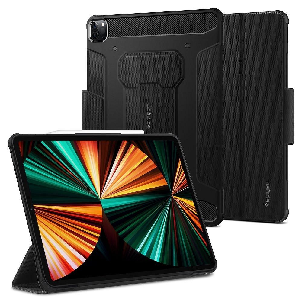 SPIGEN Rugged Armor ”PRO” case for IPAD PRO 12.9 2021 black
