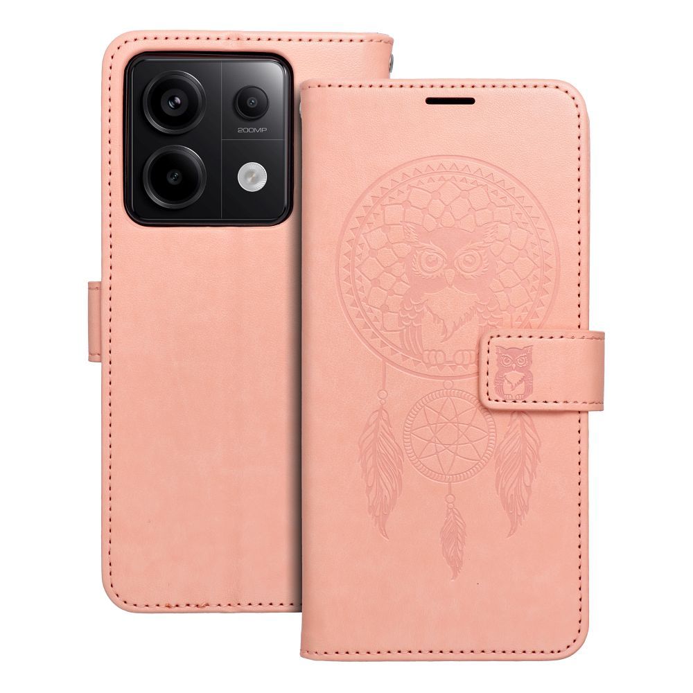 MEZZO könyvtok XIAOMI Note 13 Pro 5G dreamcatcher barack színben