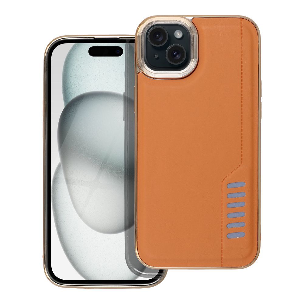 MILANO tok IPHONE 15 Plus barna