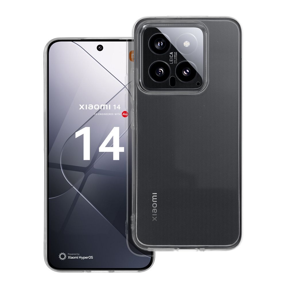 CLEAR Case 2 mm for XIAOMI 14 (kamera védelem) átlátszó