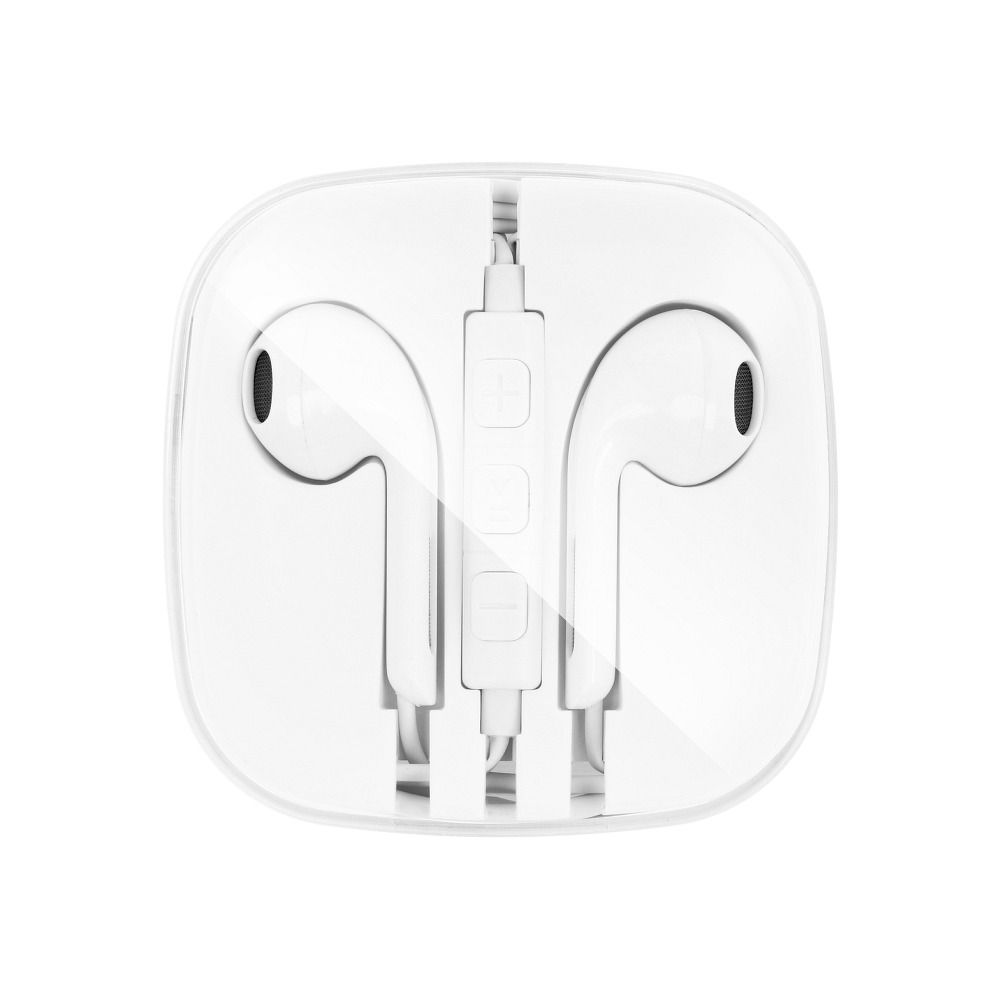 Fülhallgató sztereó Apple iPhone Lightning 8-tűs ÚJ DOBOZ fehér