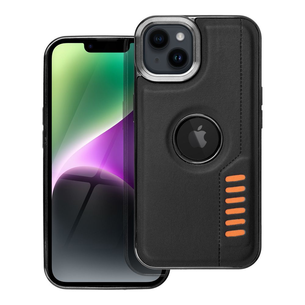 MILANO tok IPHONE 14-hez fekete