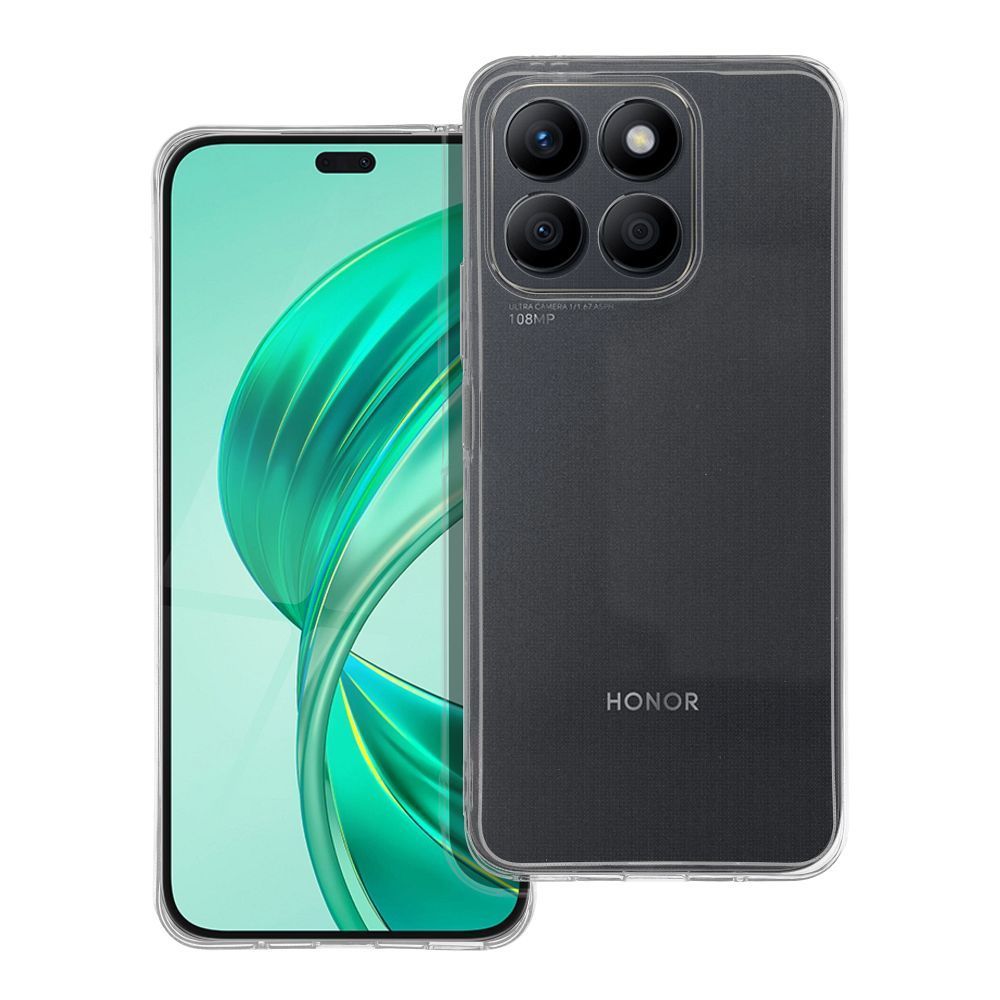 CLEAR Case 2 mm HONOR X8a-hoz (kamera védelem) átlátszó