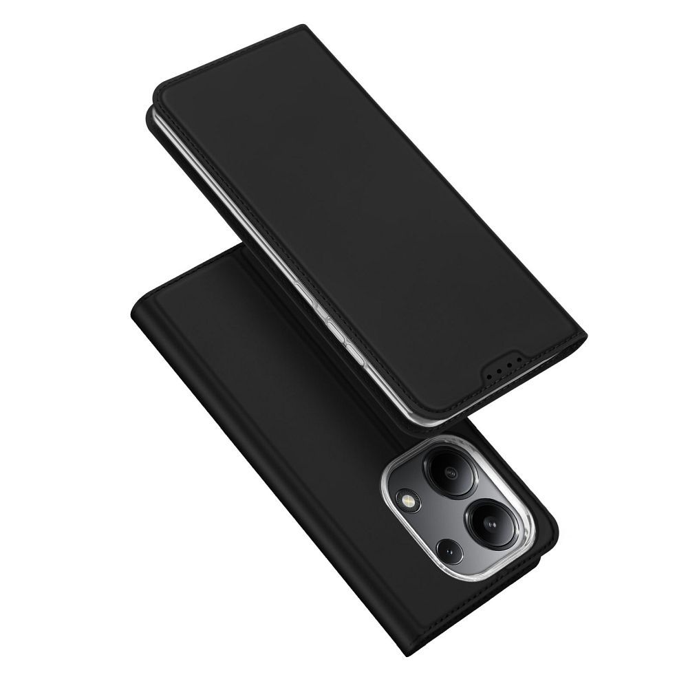 DUX DUCIS wallet case SKIN PRO for REDMI NOTE 13 4G fekete