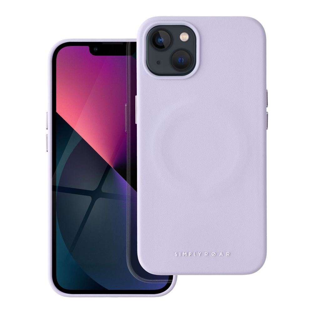 Roar Leather Mag Case – iPhone 13 lila