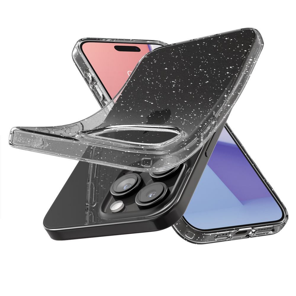 SPIGEN Liquid Crystal tok IPHONE 15 PRO csillogó kristály