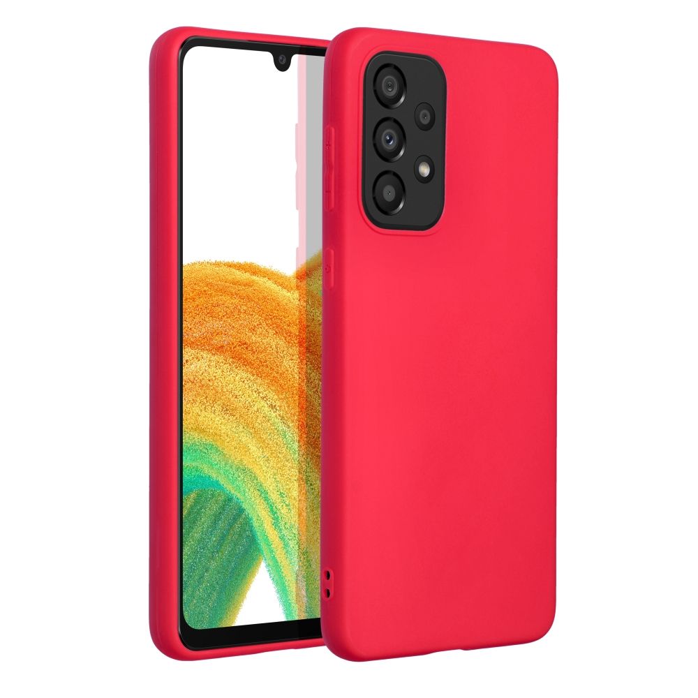 Futerał SOFT do SAMSUNG A33 5G czerwony
