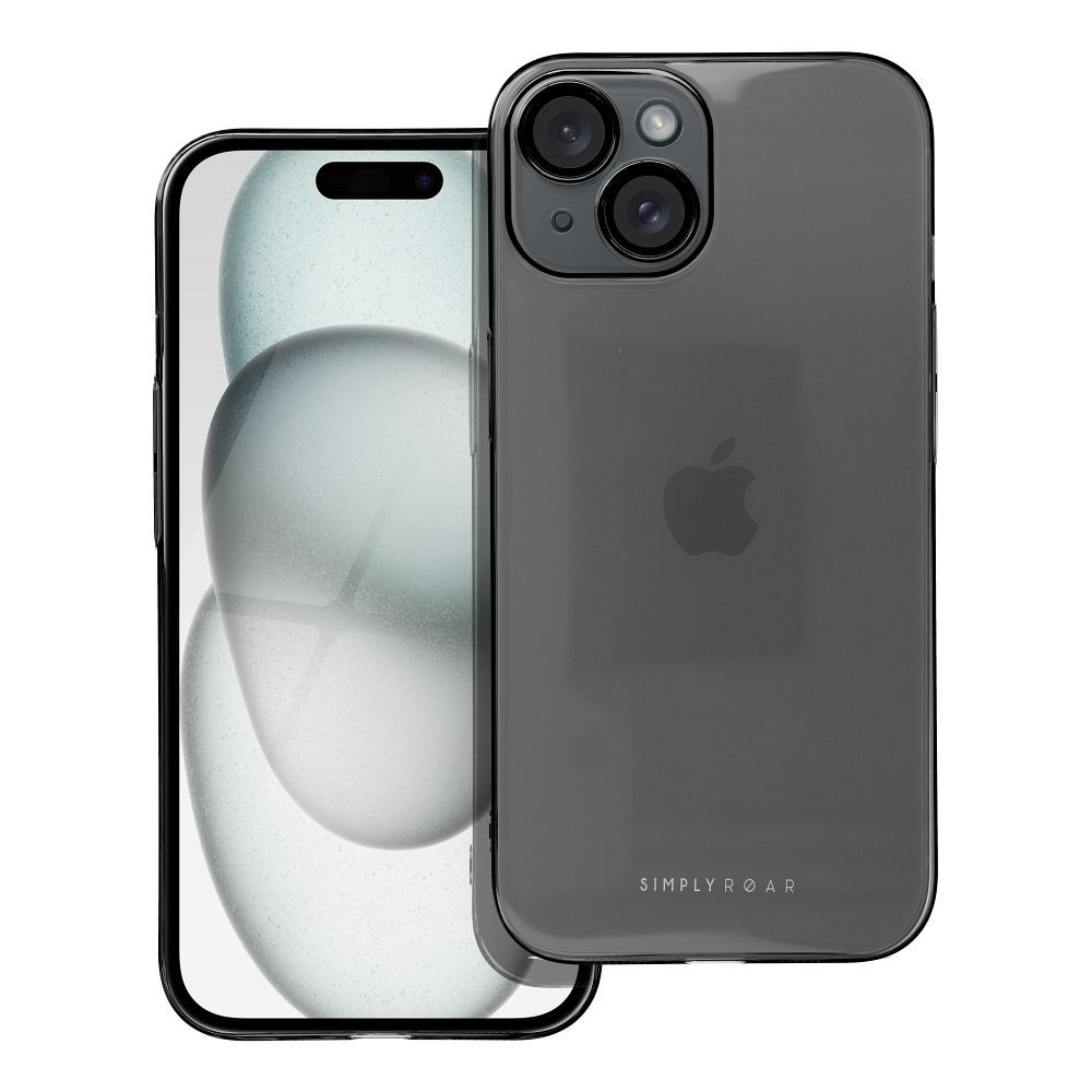 Roar Pure Simple Fit Case – iPhone 15 fekete