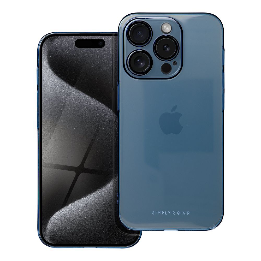 Roar Pure Simple Fit Case – iPhone 15 Pro navy