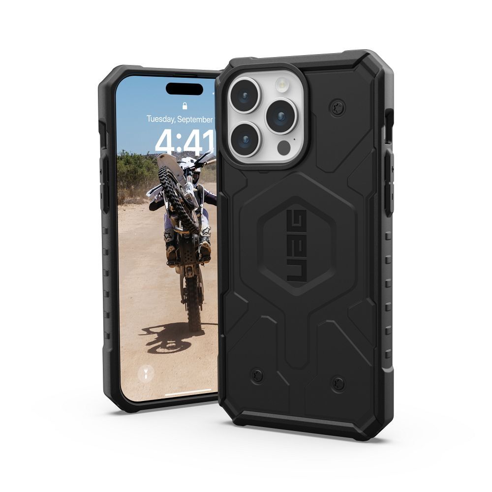 ( UAG ) Urban Armor Gear Pathfinder Magsafe kompatibilis IPHONE 15 PRO MAX fekete