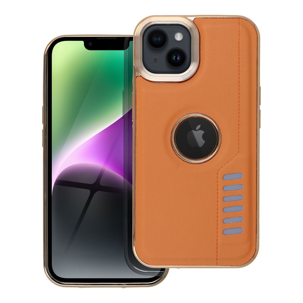 MILANO tok IPHONE 14-hez barna