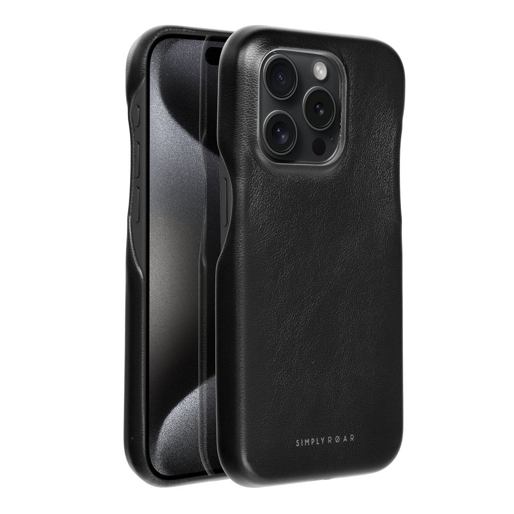 Roar LOOK Case – for Apple 15 Pro Fekete