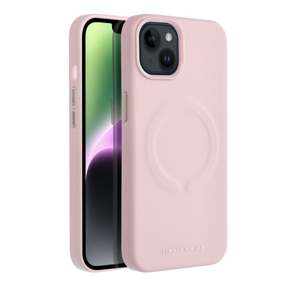 Roar Leather Mag Case – iPhone 13 Pro – rózsaszín