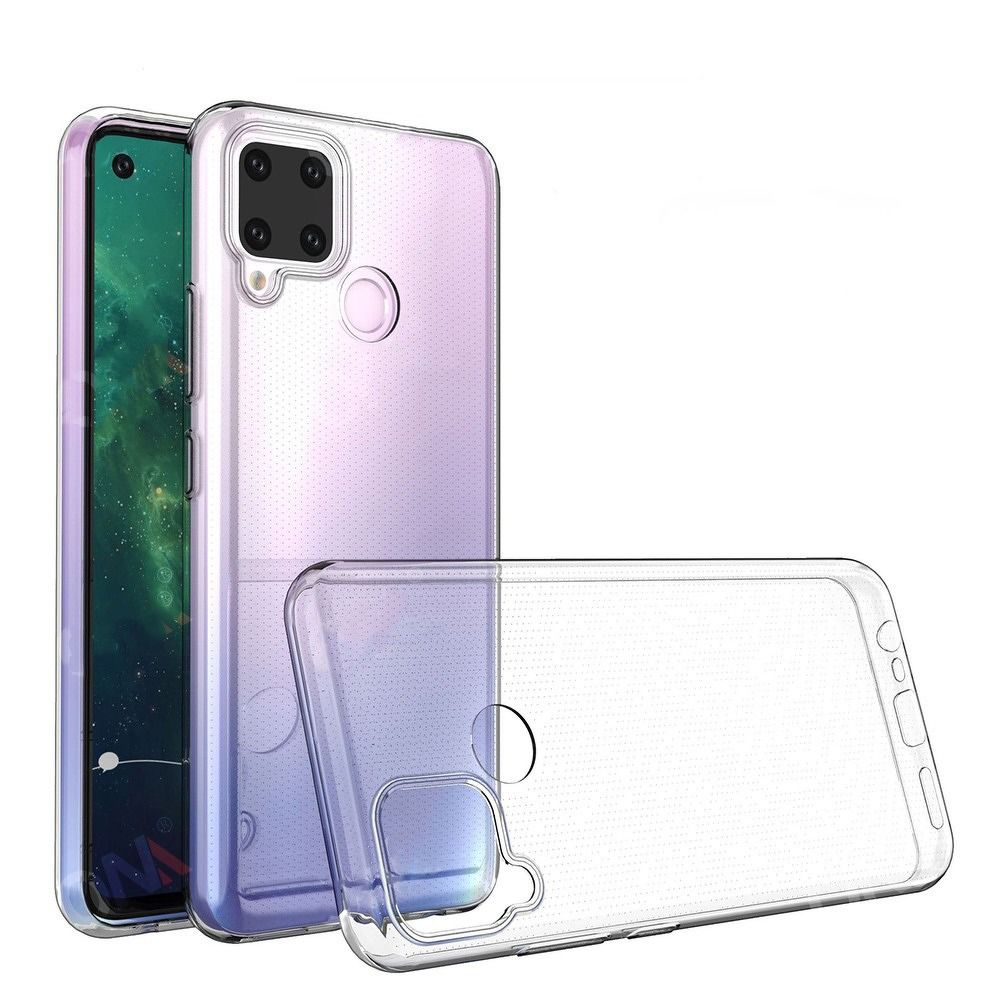 ULTRA SLIM 0,5 mm hátsó tok REALME C21Y átlátszó
