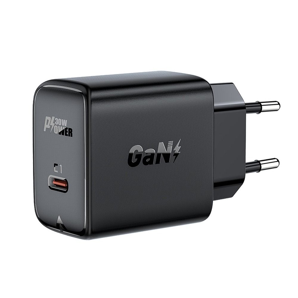 ACEFAST charger GaN Type C QC3.0 PD30W A21 black