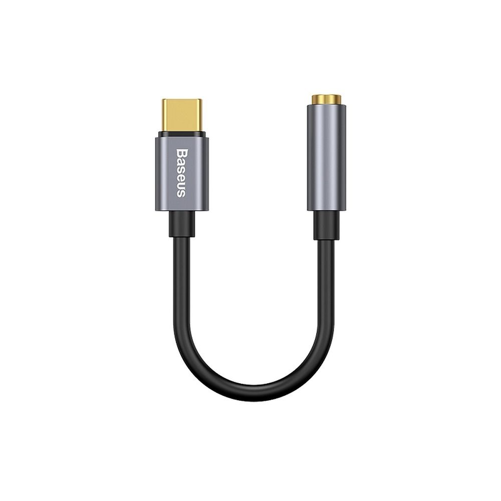BASEUS adapter AUX Type C (male) to Jack 3,5 mm (female) CATL54-0G gray